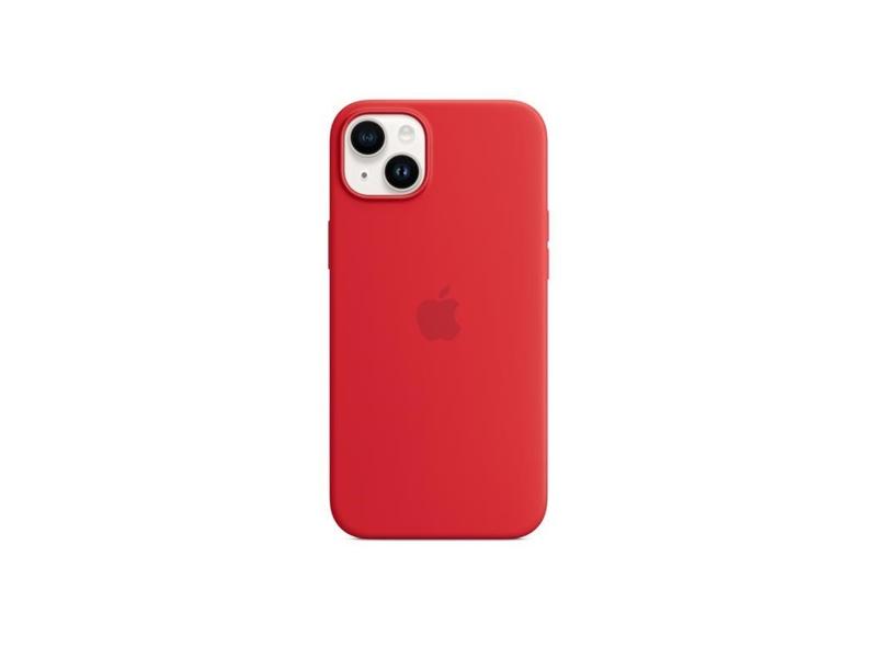 Pouzdro na iPhone APPLE iPhone 14+ Silicone Case with MS - (PRODUCT)RED