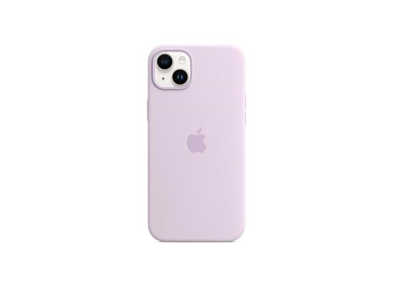 Pouzdro na iPhone APPLE iPhone 14+ Silicone Case with MS - Lilac