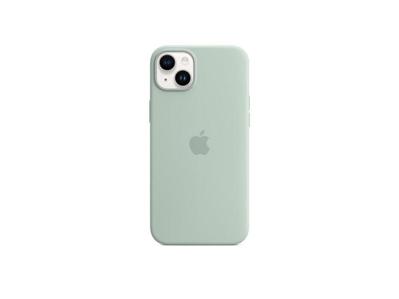 Pouzdro na iPhone APPLE iPhone 14+ Silicone Case with MS - Succulent