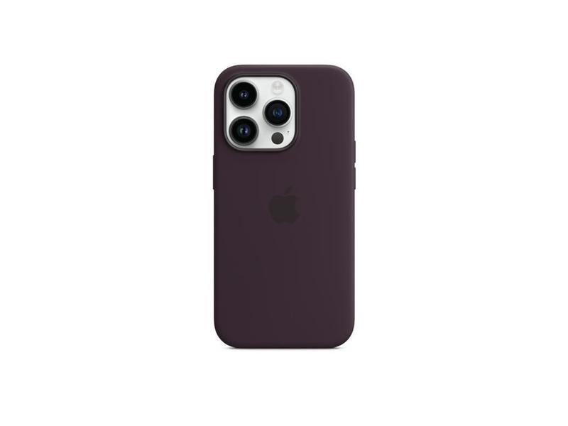 Pouzdro na iPhone APPLE iPhone 14 Pro Silicone Case with MS - Elderberry