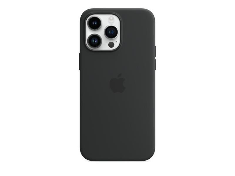 Pouzdro na iPhone APPLE iPhone 14 Pro Max Silicone Case with MS - Midnight