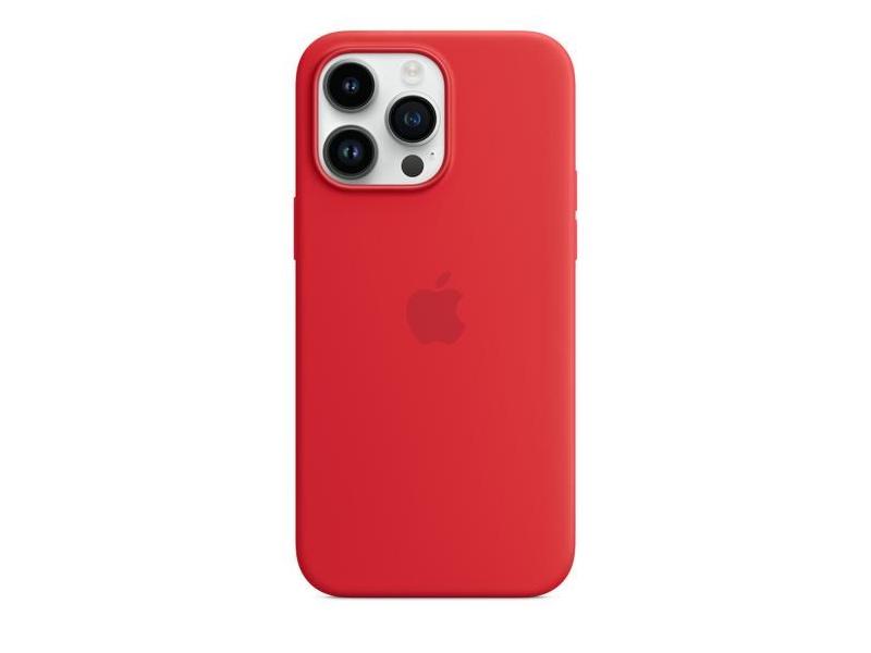 Pouzdro na iPhone APPLE iPhone 14 Pro Max Silicone Case with MS- RED