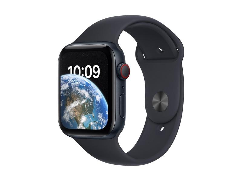 Chytré hodinky APPLE Watch SE GPS + Cellular 44mm Midnight Aluminium Case with Midnight Sport Band - Regular