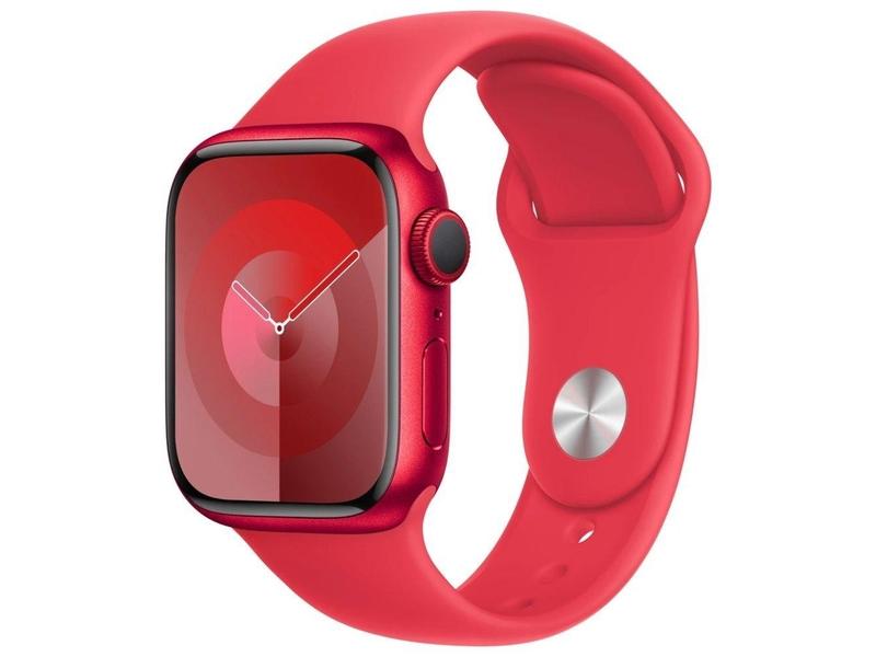 Chytré hodinky APPLE Watch Series 9 41mm (PRODUCT)RED hliník s (PRODUCT)RED sportovním řemínkem M/L