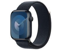 Obrázek k produktu: APPLE Watch Series 9 45mm Temně inkoustový hliník s temně inkoustovým provlékacím řemínkem