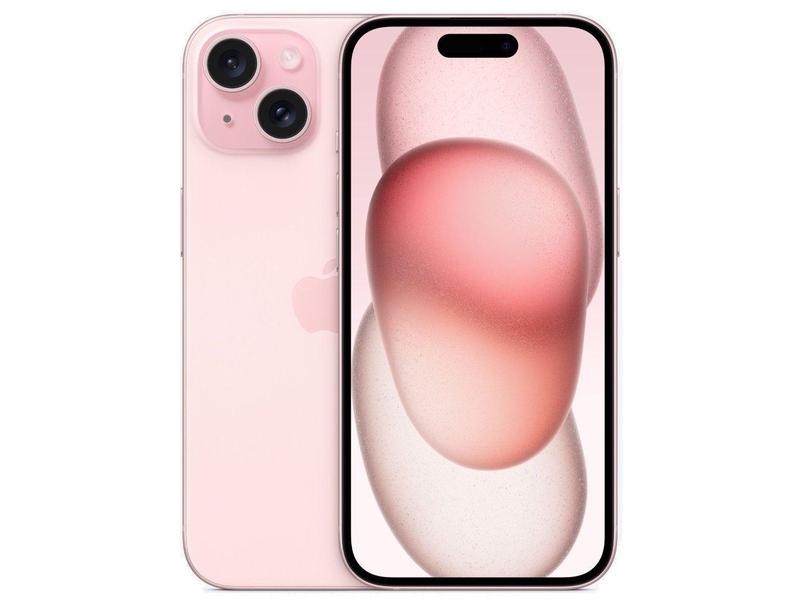 Mobilní telefon APPLE iPhone 15 128GB, růžový (pink)