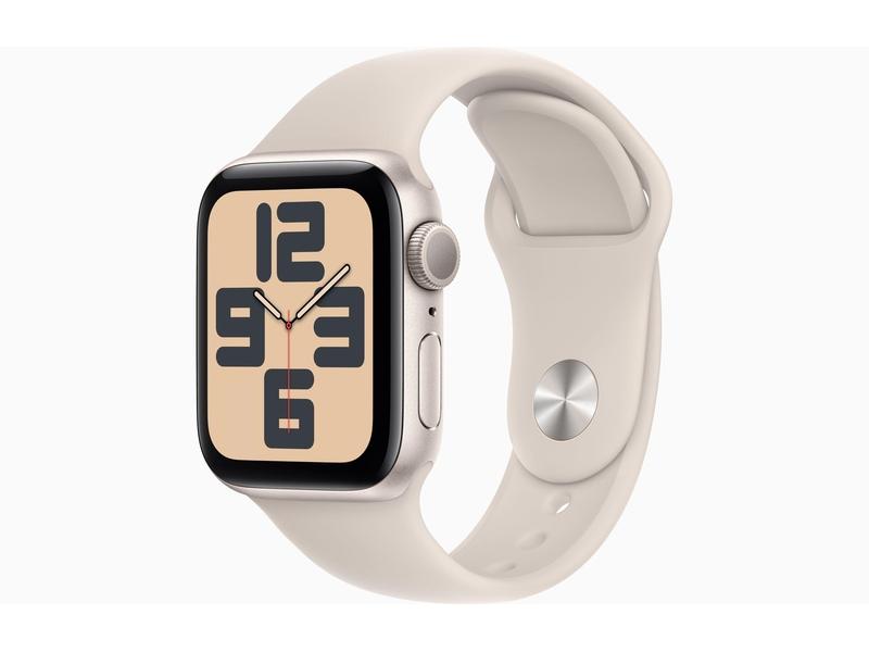 Apple Watch SE/40mm/Starlight/Sport Band/Starlight/-M/L