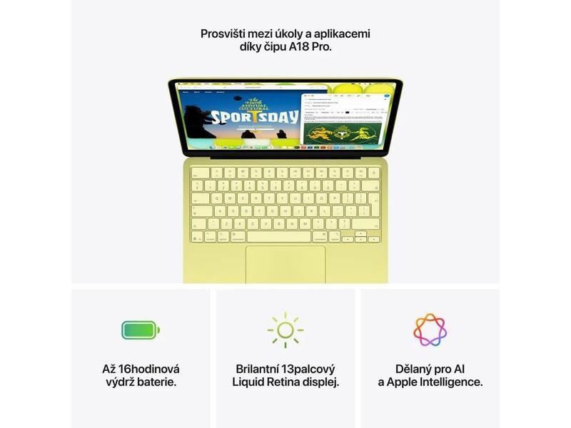 Notebook APPLE MacBook Neo 13" (2026) Citrusově žlutý