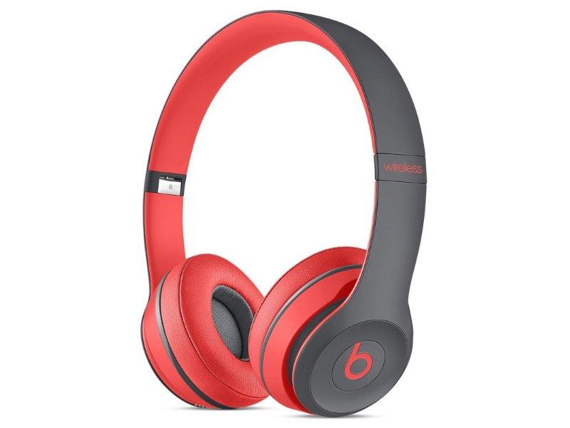 Bezdrátová sluchátka APPLE Beats Solo2 Wireless In-Ear Active, červená (red)