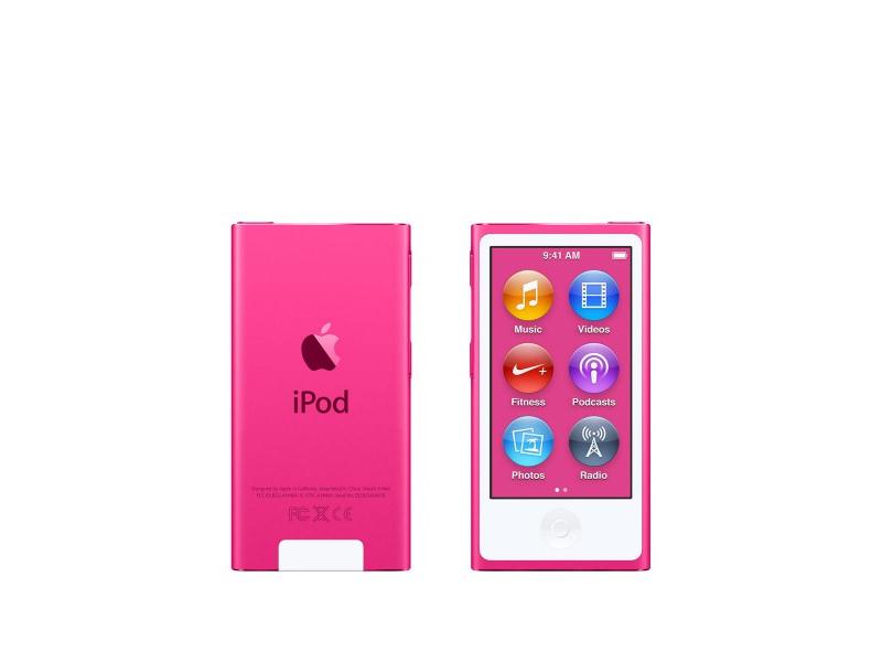 MP3 přehrávač APPLE iPod nano 16GB, růžový (pink)