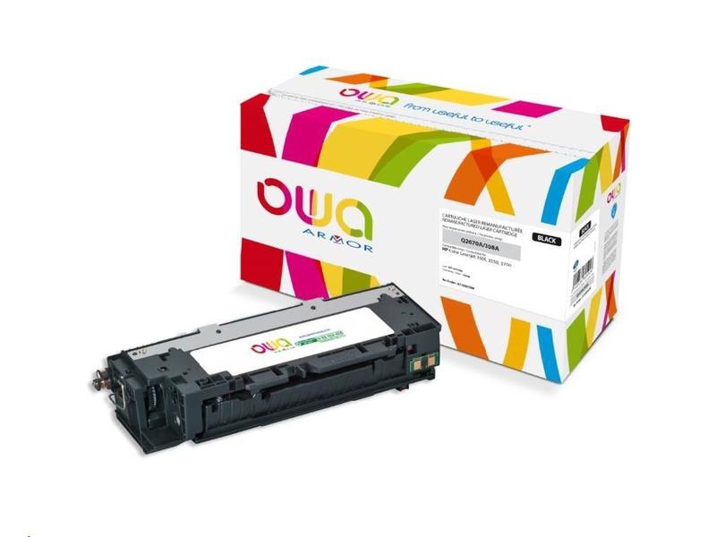 Toner ARMOR pro HP Color Laserjet 3500, 3550, 3700, 6000 Stran, Q2670A, černý (black)