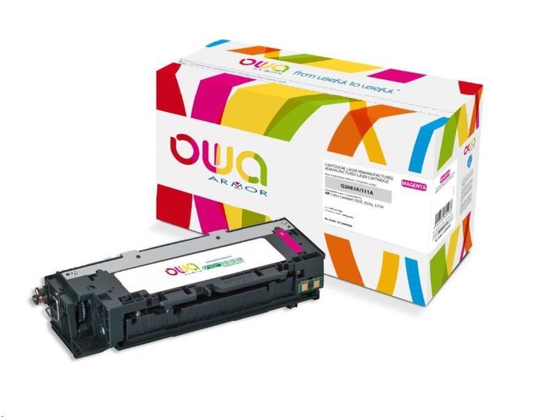 Toner ARMOR pro HP Color Laserjet 3500, 3550, 3700, 6000 Stran, Q2683A, červená (red)