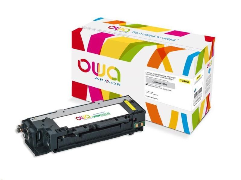 Toner ARMOR pro HP Color Laserjet 3500, 3550, 3700, 6000 Stran, Q2682A, žlutá (yellow)