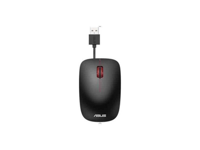 Myš ASUS UT300, černá/červená (black/red)