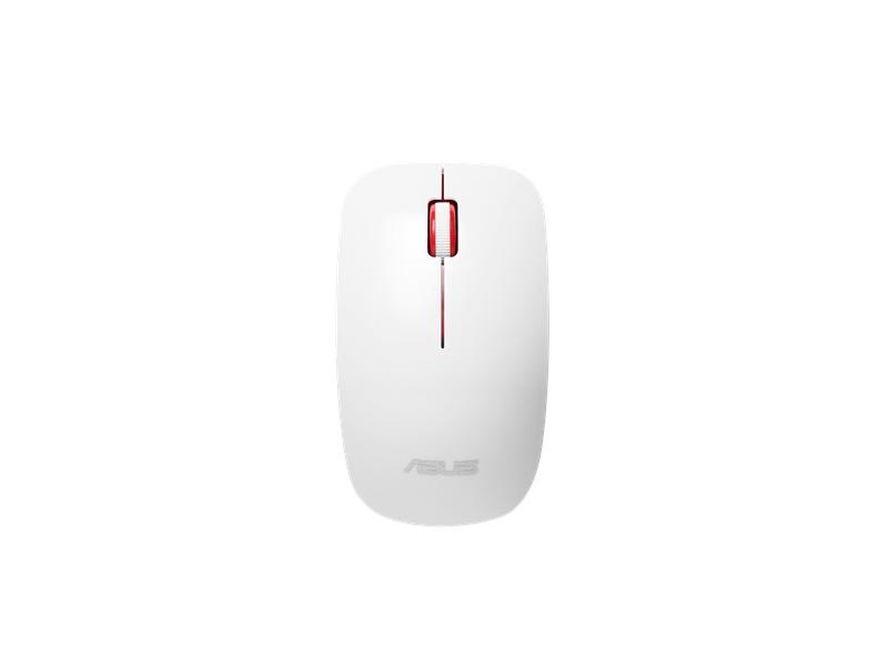 Bezdrátová myš ASUS WT300 RF, bílá/červená (white/red)