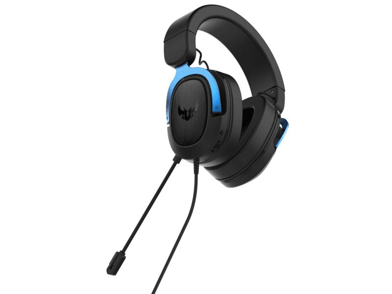 Herní sluchátka ASUS TUF Gaming H3, modrá (blue)