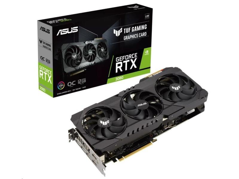 Grafická karta ASUS) NVIDIA TUF-RTX3080-O12G-GAMING