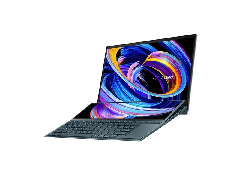 Notebook ASUS Zenbook Duo 14, modrý (blue)