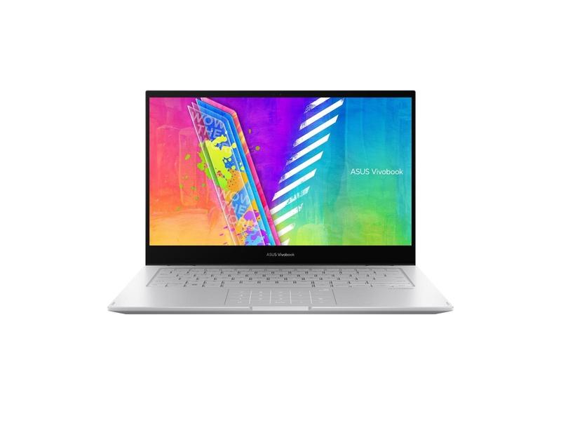 Notebook ASUS Vivobook Go 14 Flip, stříbrný (silver)