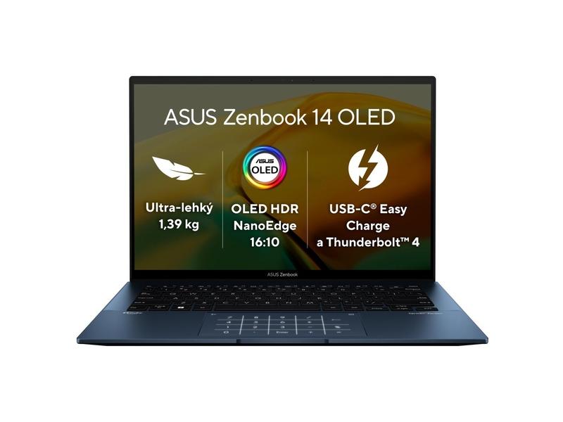 Notebook ASUS Zenbook 14 OLED, modrý (blue)
