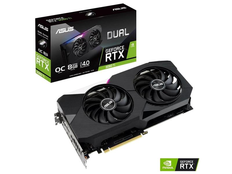Grafická karta ASUS DUAL-RTX3060-O8G