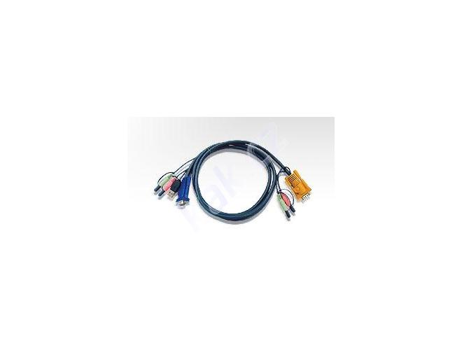 Integrvaný kabel pro KVM k CS-1732, 1734, 1758 ATEN  2L-5302U