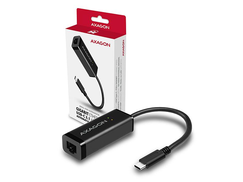 Externí Gigabit Ethernet adaptér AXAGON ADE-SRC