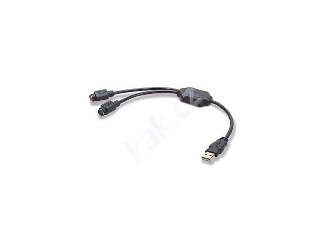 Redukce USB->2xPS/2 BELKIN  USB to PS/2 Adapter