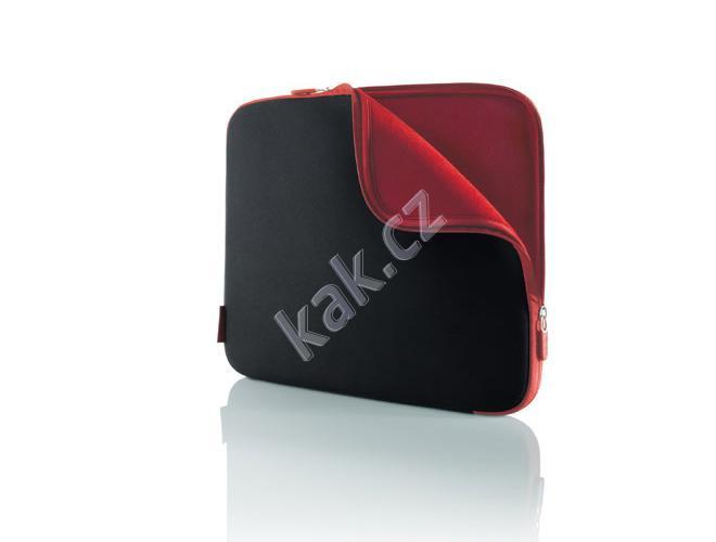 Neoprenové pouzdro na notebook BELKIN  Neoprene Sleeve WS notebook 15.6", černo-červená