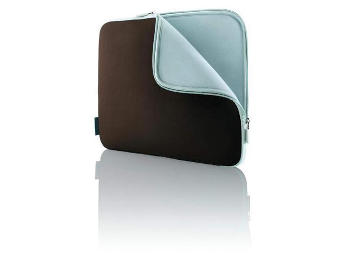 Neoprenové pouzdro na notebook BELKIN  Neoprene Sleeve WS notebook 15.6", hnědo-modrá