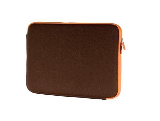 Neoprenové pouzdro na notebook BELKIN  Neoprene Sleeve WS notebook 15.6", hnědo-oranžová