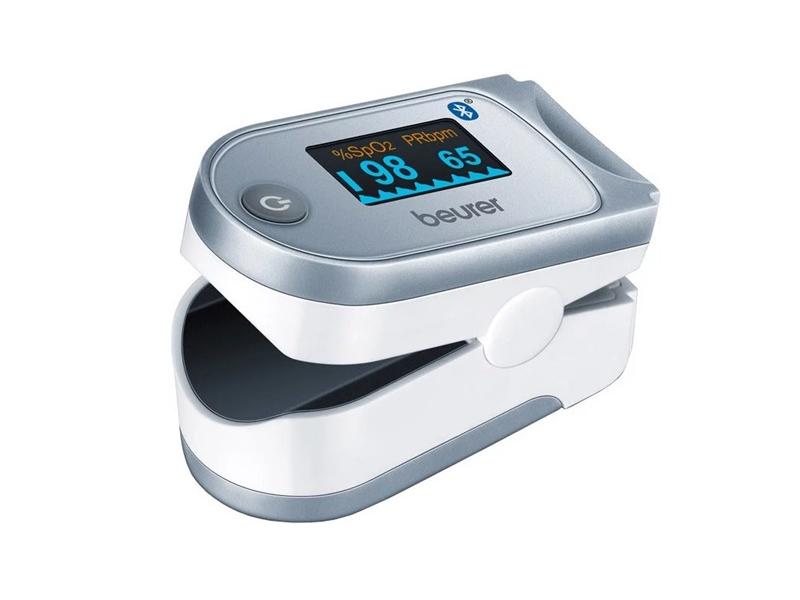 Diagnostický test BEURER PO 60 BT, šedá/bílá (grey/white)