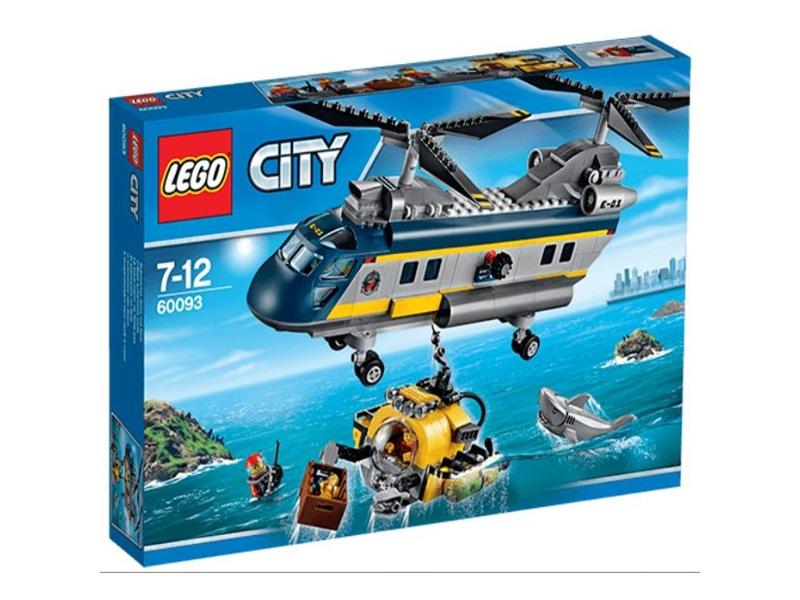 Stavebnice LEGO City Deep Sea Explorers 60093 Vrtulník pro hlubinný mořský výzkum