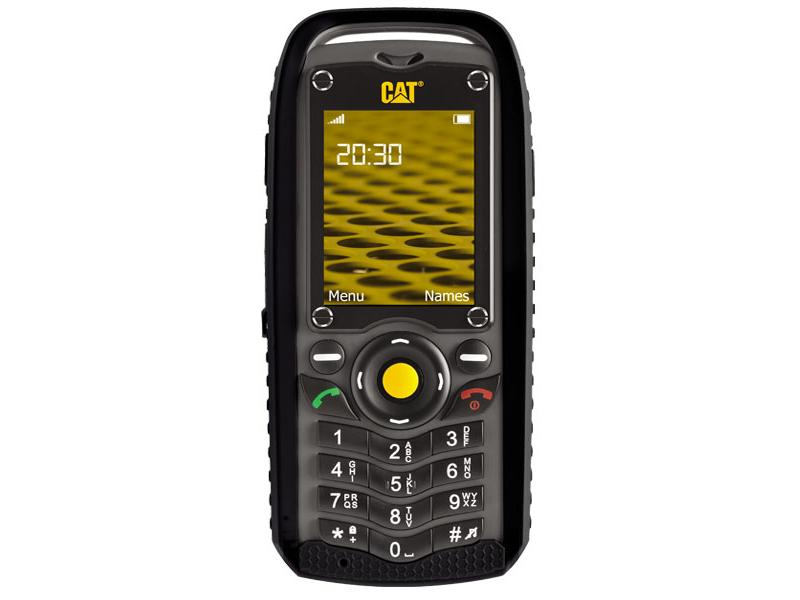 Odolný mobilní telefon Caterpillar  CAT B25, černý