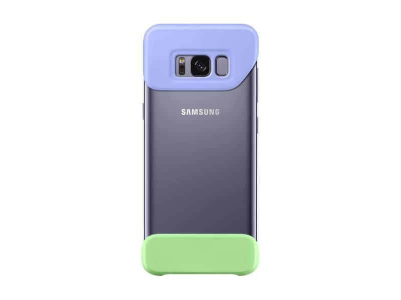 Zadní kryt SAMSUNG Pop Cover pro Galaxy S8+, zeleno-fialový