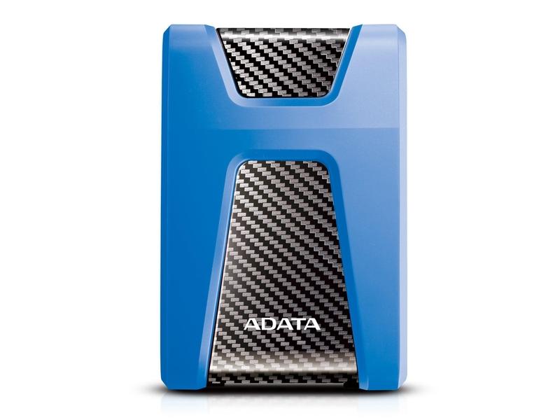 Přenosný pevný disk ADATA DashDrive Durable HD650 1TB, modrá (blue)