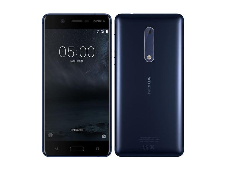 Mobilní telefon NOKIA 5 Single SIM, modrý (blue)
