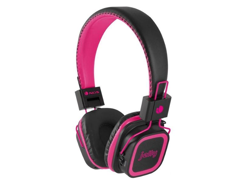 Bezdrátová sluchátka NGS Artica Jelly, růžový (pink)