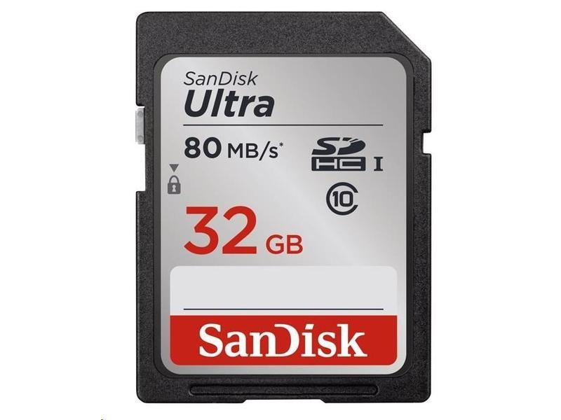 Paměťová karta SANDISK SDHC 32GB Ultra