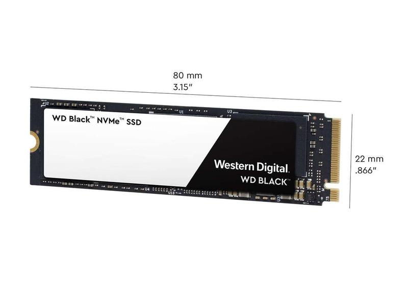 SSD disk WD 250GB WD Black NVMe