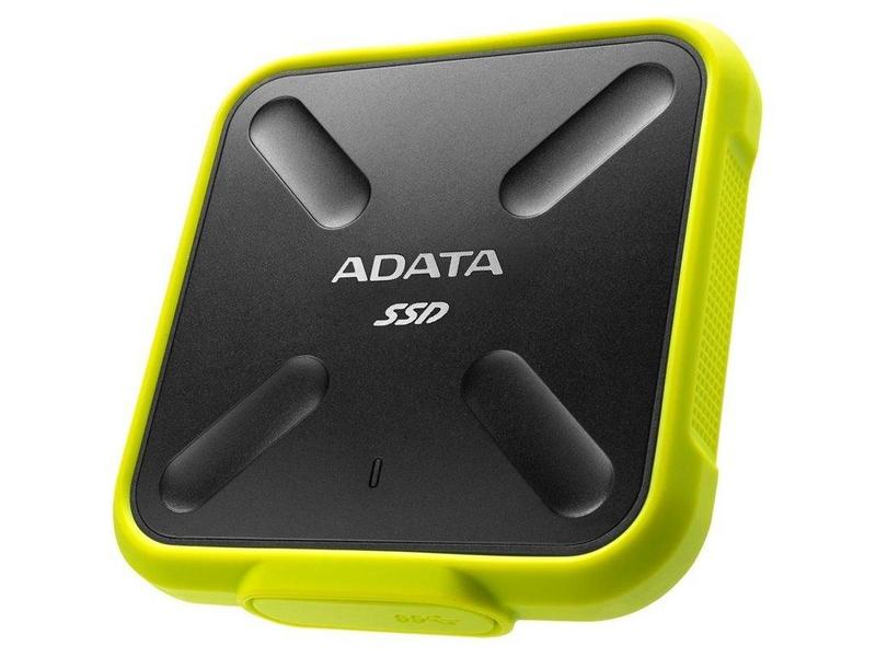 Externí SSD disk ADATA SD700 1TB SSD, černý/žlutý (black/yellow)