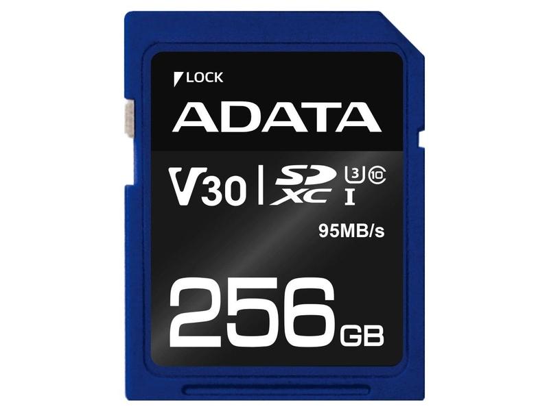Paměťová karta ADATA Premier Pro 256GB SDXC V30S