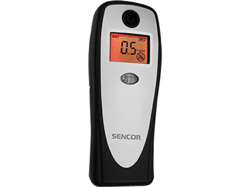 Alkohol tester SENCOR SCA BA01 V2, černá/bílá (black/white)