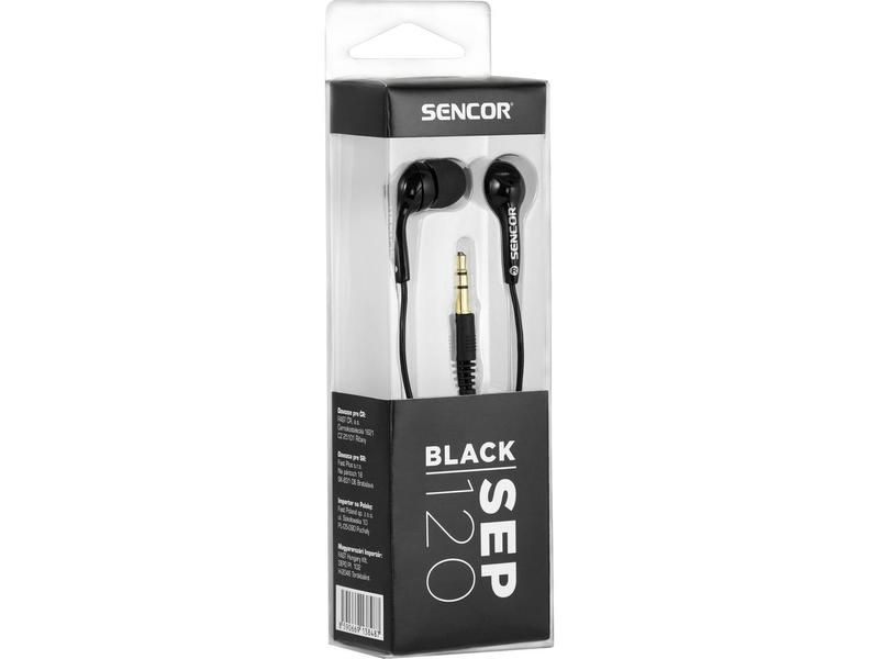 Sluchátka SENCOR SEP 120, černá (black)