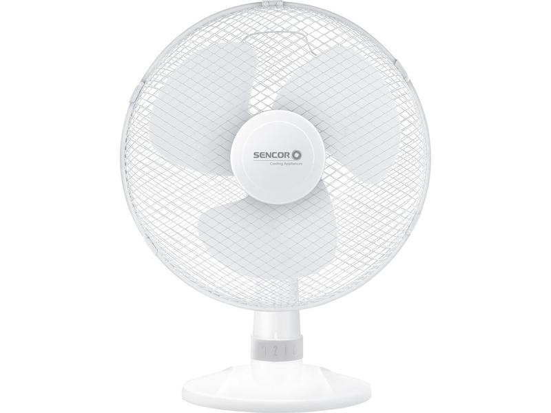 Stolní ventilátor SENCOR SFE 3027WH, bílý (white)