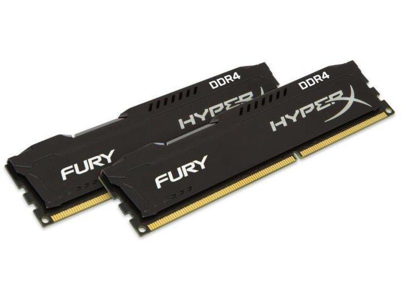 2 paměťové moduly KINGSTON HyperX FURY DDR4 32 GB, 2 X 16 GB 2933MHz, černý (black)