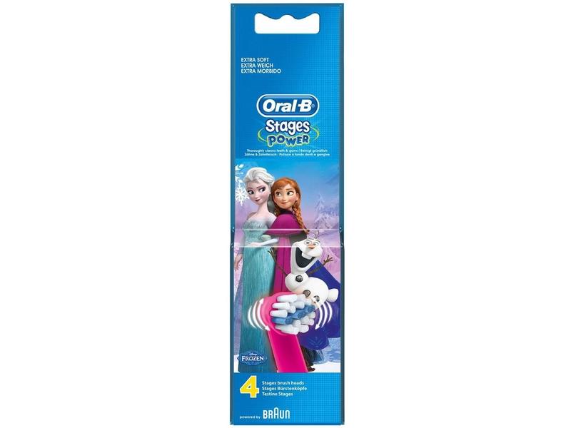 Náhradní kartáček Oral-B EB 10-4 FROZEN, růžová (pink)