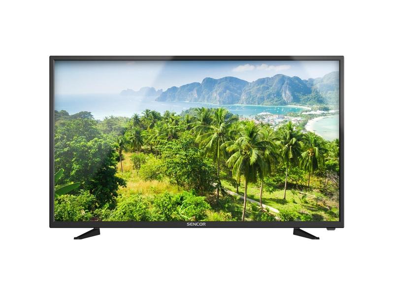 39" LED TV SENCOR SLE 39F14TCS H.265 (HEVC), černá (black)