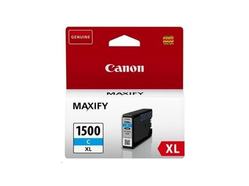 Inkoustová náplň CANON BJ CARTRIDGE PGI-1500XL C, azurový (cyan)