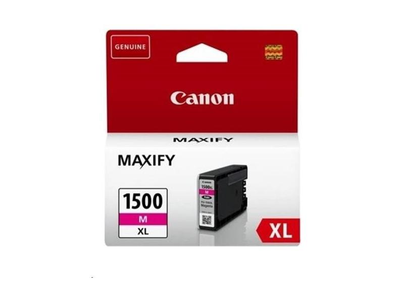 Inkoustová náplň CANON BJ CARTRIDGE PGI-1500XL M, purpurový (magenta)